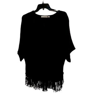 Women’s Sweater Poncho by NY Collection - Size S - NWT